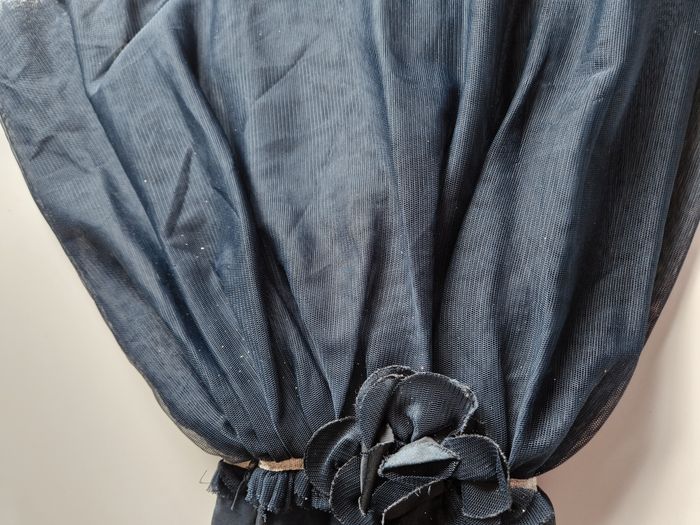 Robe bleu marine tulle 5/6 ans - photo numéro 7
