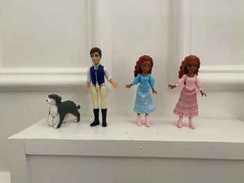 Figurine mini poupée ariel la petite sirène : the little mermaid disney