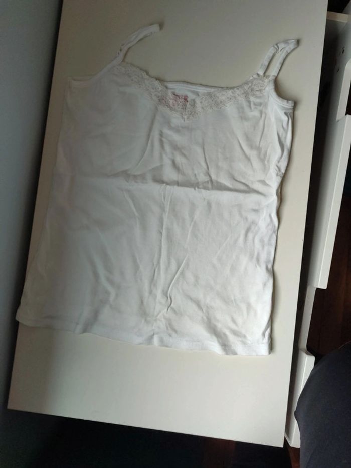 Débardeur blanc