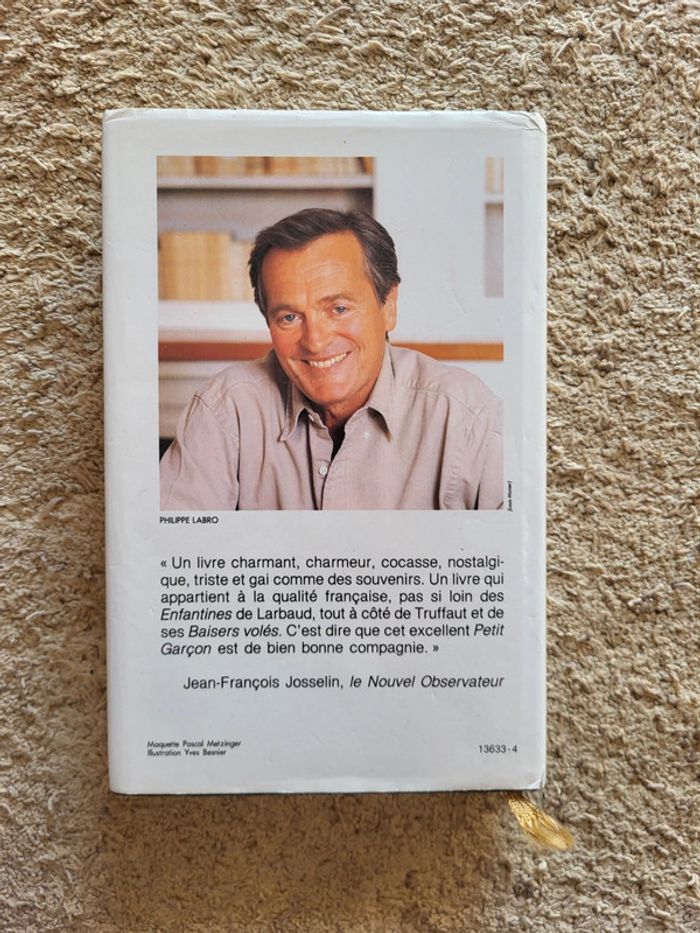 Roman Le petit garçon de Philippe Labro - photo numéro 2