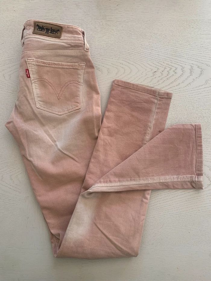 Jean Lévis 571 Slim Fit T26 W32 rose - photo numéro 3