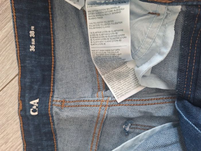 Pantalon en jean taille 36/38 C&A - photo numéro 3