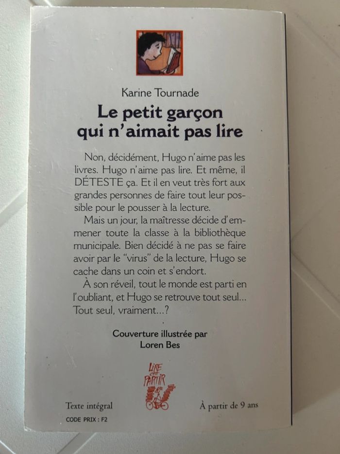 Le petit garçon qui n'aimait pas lire - photo numéro 2