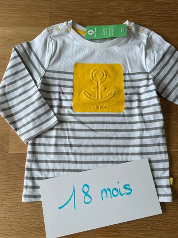 T shirt ML okaidi 18 mois