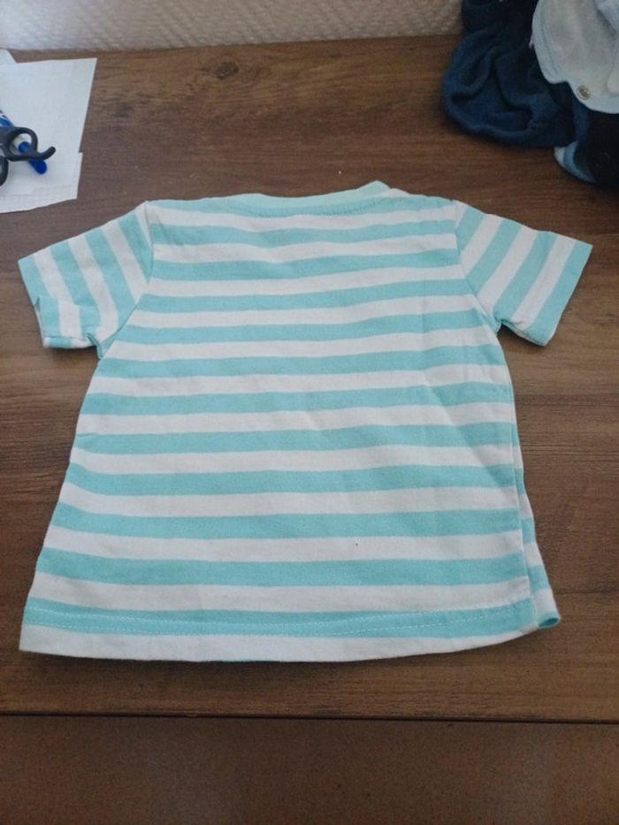 T-shirt winnie l'ourson à rayure - photo numéro 5