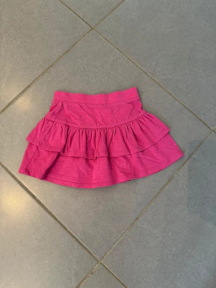 Jupe avec froufrous - Palomino - Rose - 104 - photo numéro 3