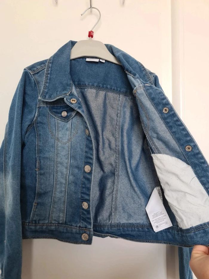 Veste en jean's name it 10 ans - photo numéro 5
