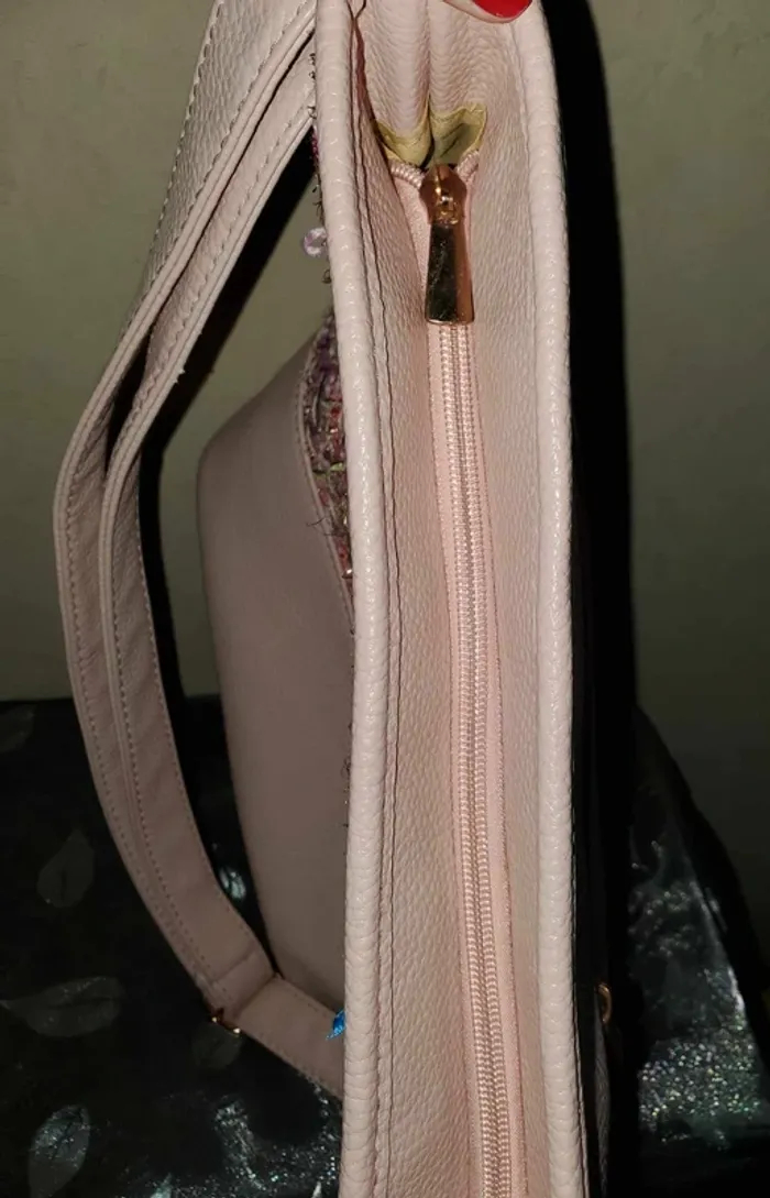 sac à main vieux rose femme - photo numéro 5
