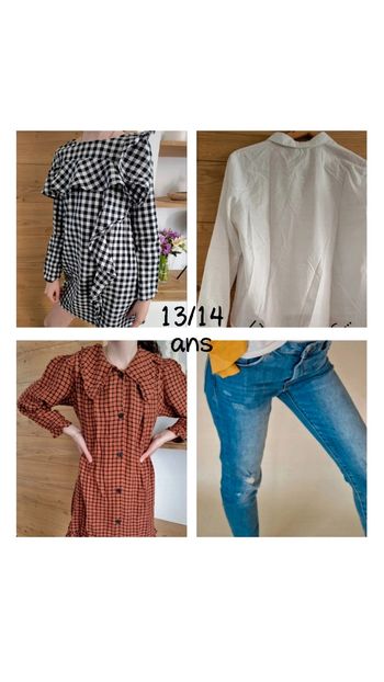 Lot de vêtements 13/14 ans zara