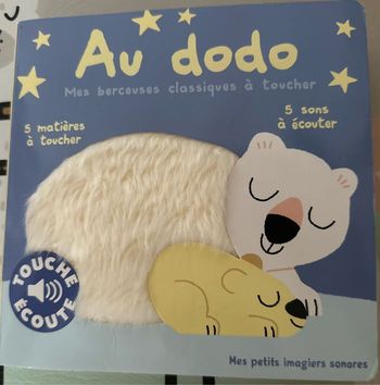 Livre berceuses Au dodo