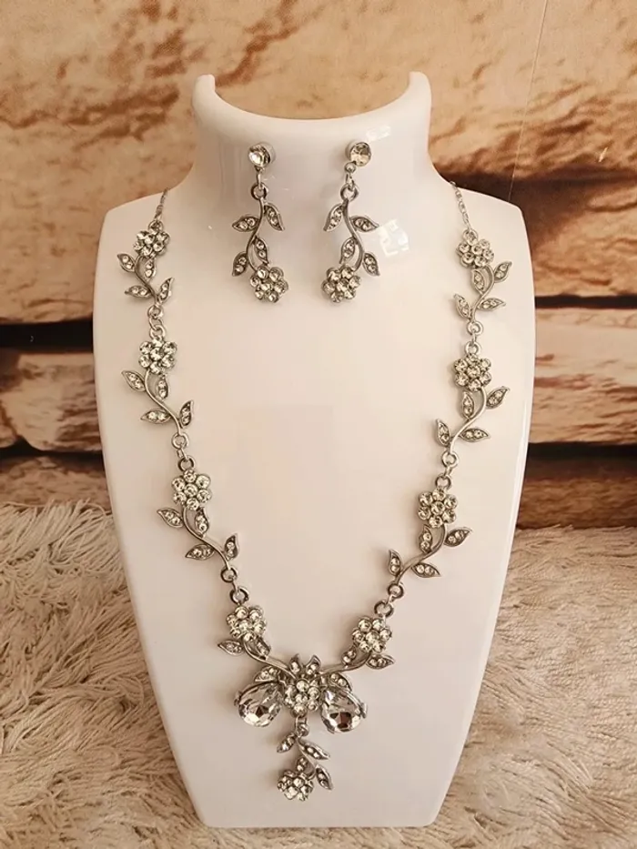 💎Parure Collier + Boucles d’oreilles 💎 - photo numéro 4