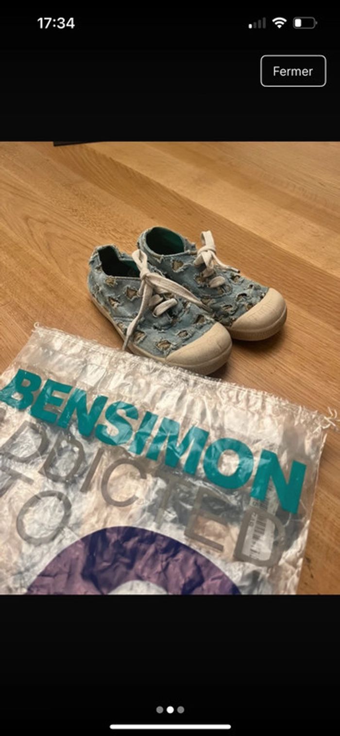 Basket bensimon fille taille24 - photo numéro 3