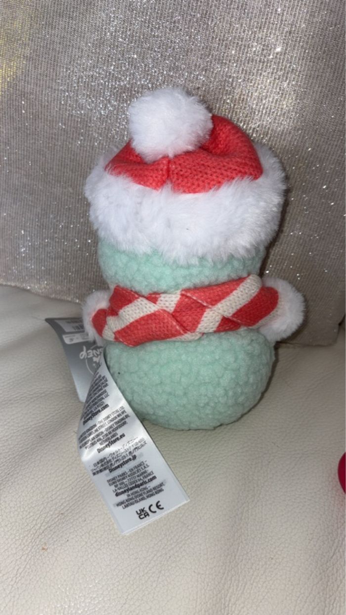 Disney Store - Peluche Souillon Noël - Neuf avec étiquette - Vert Menthe/Rouge - photo numéro 2