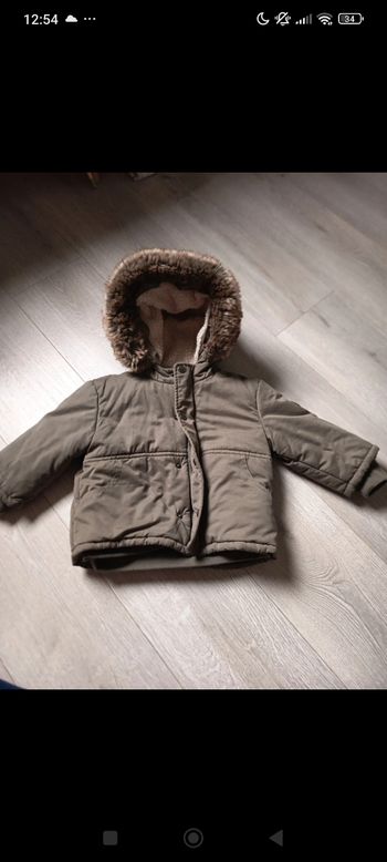 Menteau chaud 24 mois 