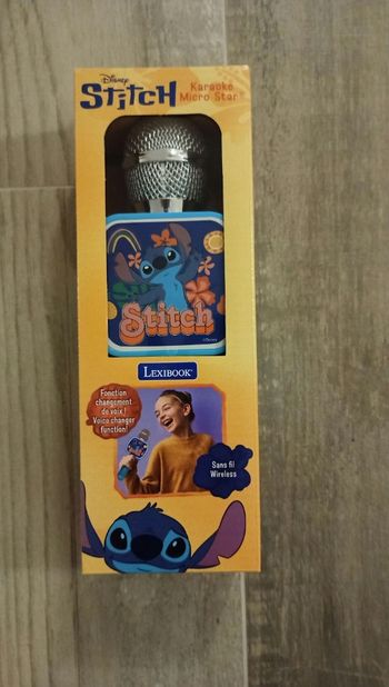 Micro star Lexibook stitch NEUF