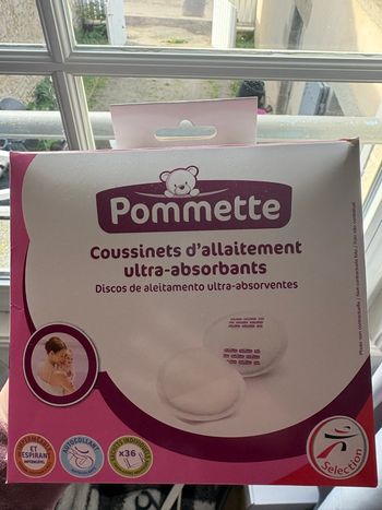 Coussinets d’allaitement ultra absorbants