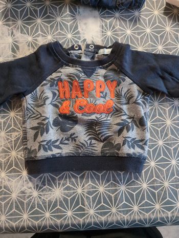 Pull garçon 3 mois