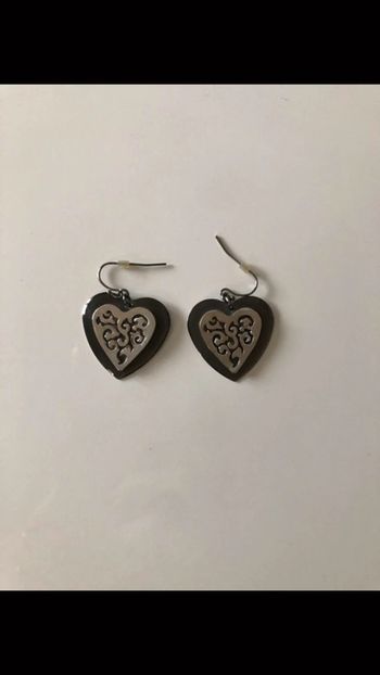 Boucles d’oreilles cœur