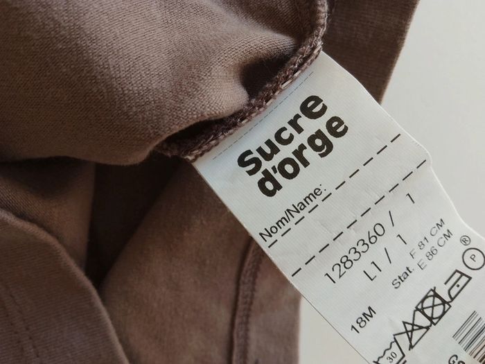 T-shirt fille 18 mois Sucre d'orge - photo numéro 5