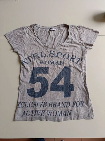 T-shirt manches courtes taille 3 athl