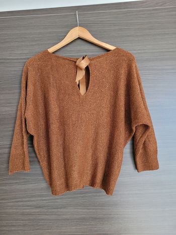 Pull giulia notte manches chauve souris