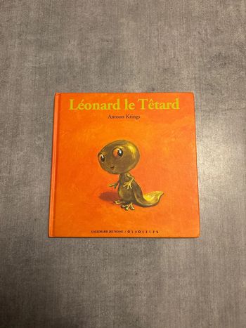Livre drôle de petites bêtes, Léonard, le Tétard