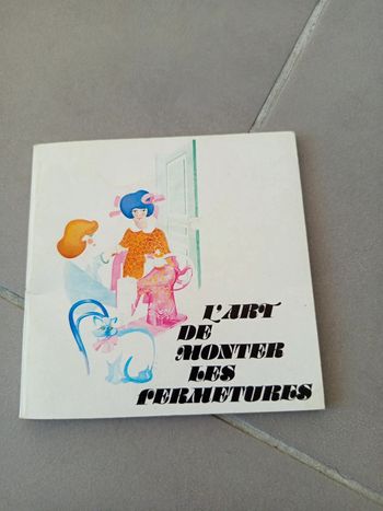 Livret couture l'art de monter les fermetures éclaires