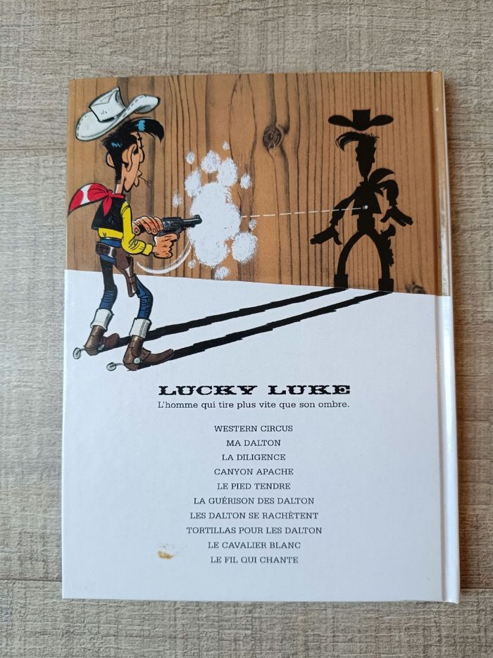 Livre bd lucky Luke le pied tendre - photo numéro 2