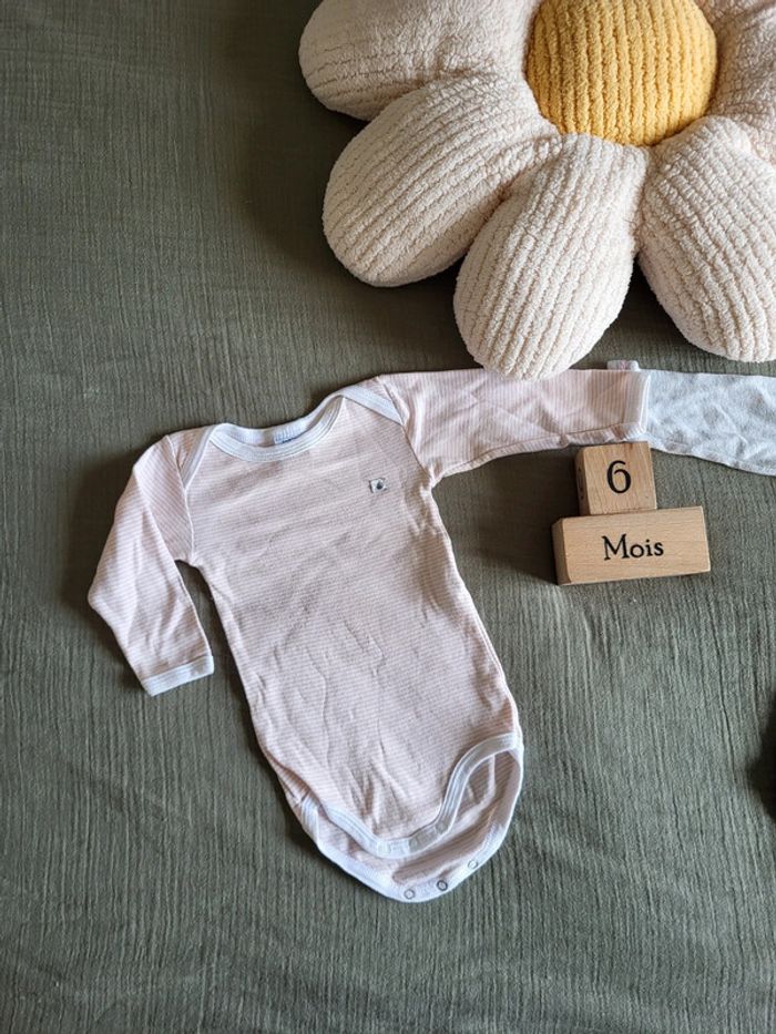 Lot affaires petit bateau fille 6 mois été - photo numéro 3