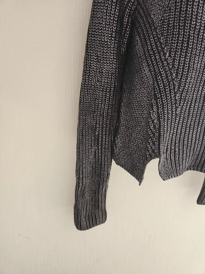 Pull kaki et argenté Mosquitos taille S - photo numéro 6
