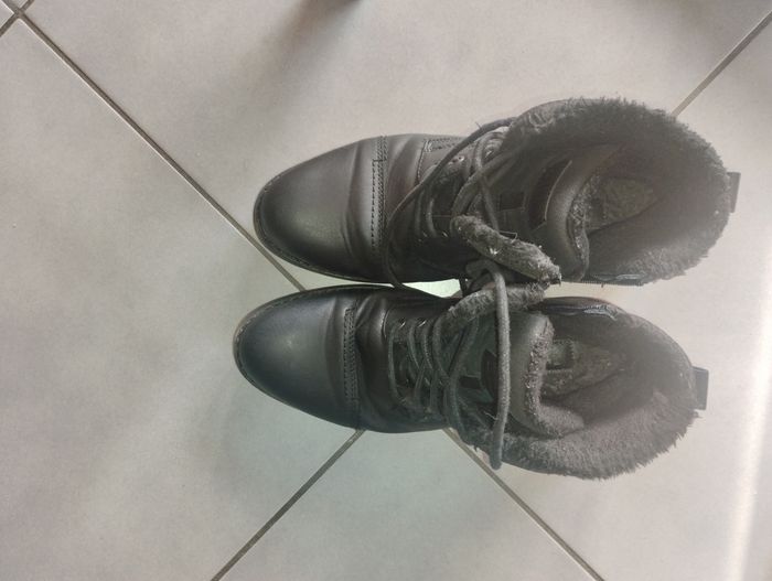 Chaussures noir denim side - photo numéro 10