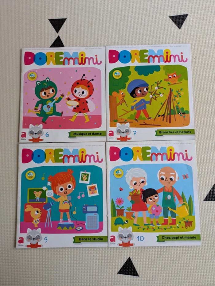Lot de 8 magazines pour enfants Doremi mini Averborde - photo numéro 3