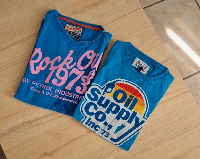 2 tee shirt Petrol Industries 12 ans - photo numéro 6