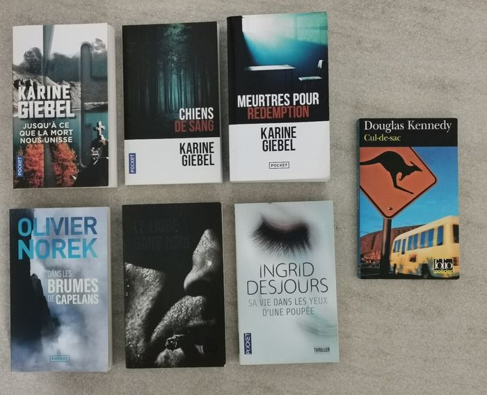 7 Thrillers dont 3 de Karine Giebel - photo numéro 2