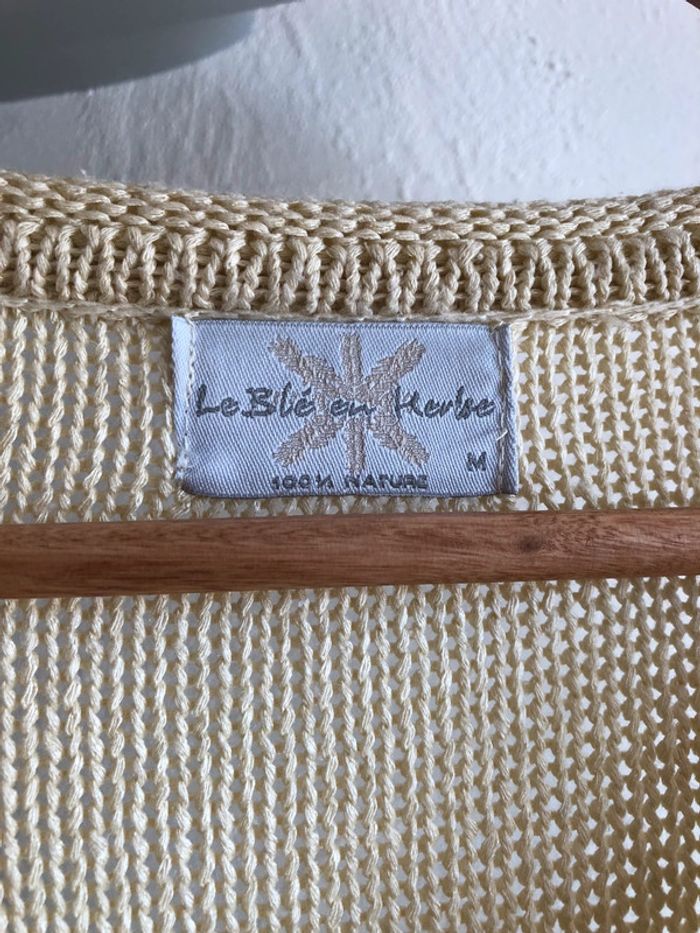 Pull d’été Le blé en herbe - photo numéro 4