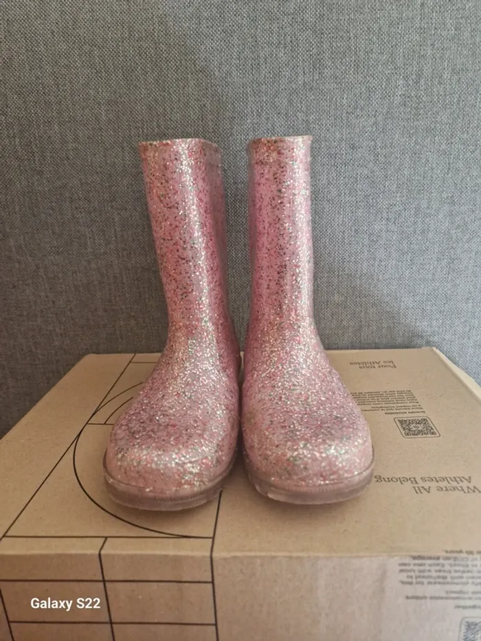 Bottes de pluie semelles lumineuse - photo numéro 3
