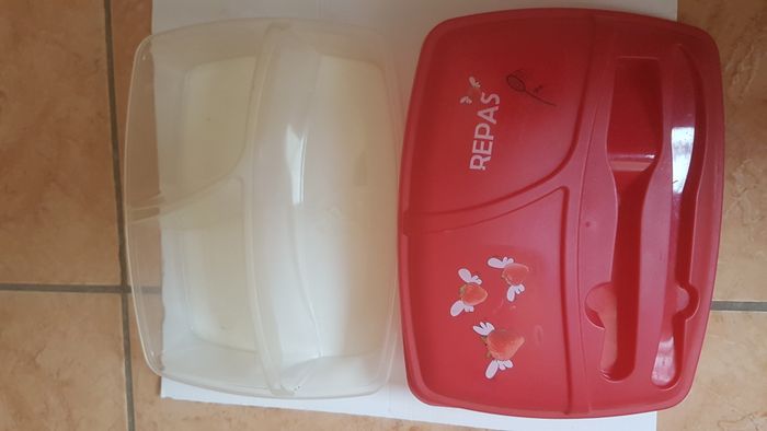 Boite repas 3 compartiments