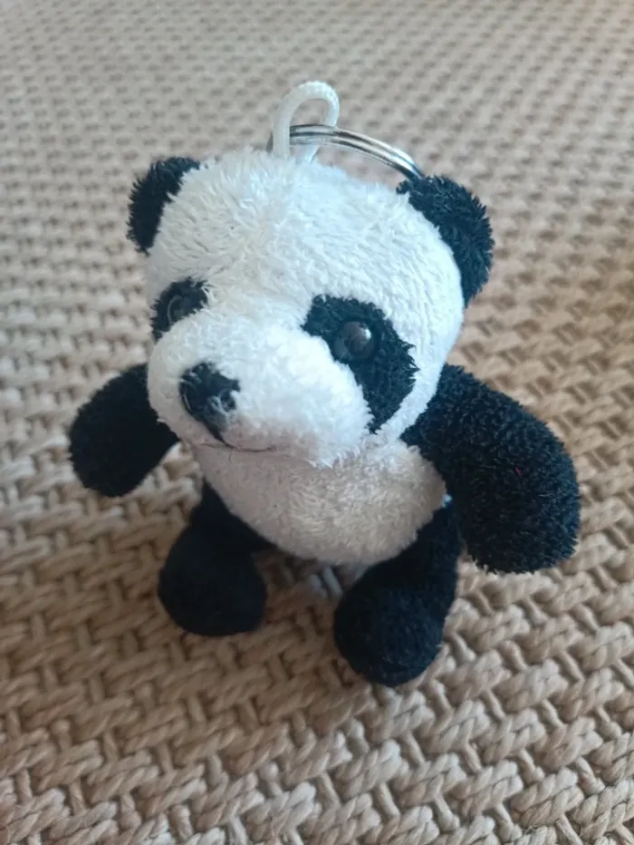 Lot de 5 porte clés peluches animaux - photo numéro 2