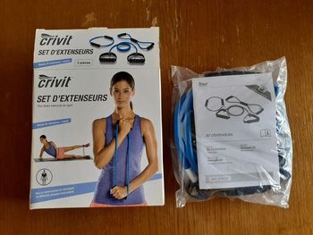 Set d'Extenseurs Crivit (3 pièces)