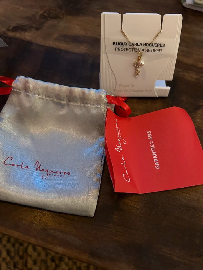 Collier Carla nogueres neuf - photo numéro 2