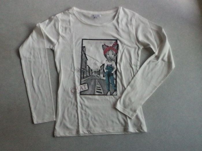 Maillot manches longues "Chat"