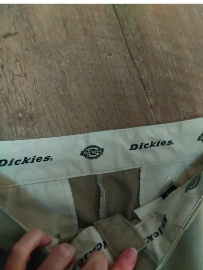 Pantalon droit beige Dickies W28 - photo numéro 5