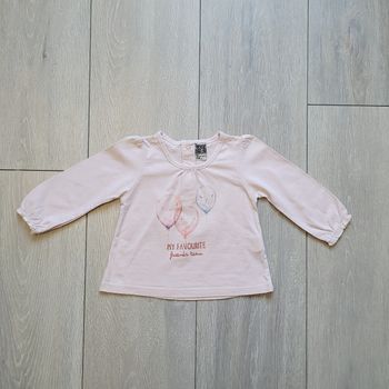 Maillot rose avec motif ballon. Fille 12 mois. Marque Tape à l'oeil