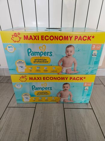 Pampers prenium protection taille 3