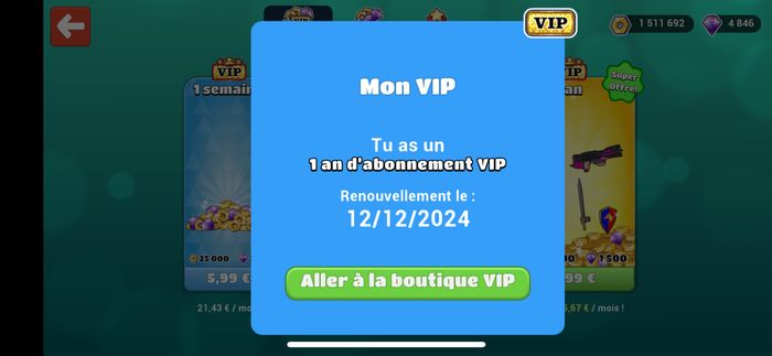 Compte bsp 1 ans star vip - photo numéro 2