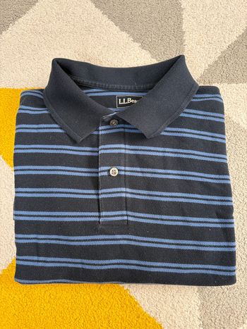 Polo L.L. Bean  | Bleu marine et bleu | Taille M