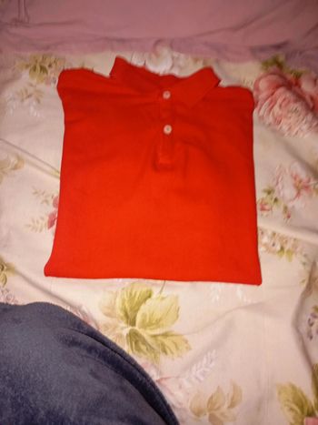 Polo rouge hm t 13:14