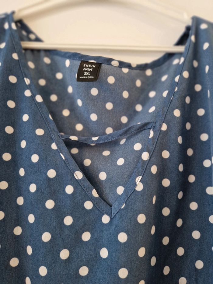 Top à pois - photo numéro 2