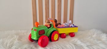 Tracteur action multicolore