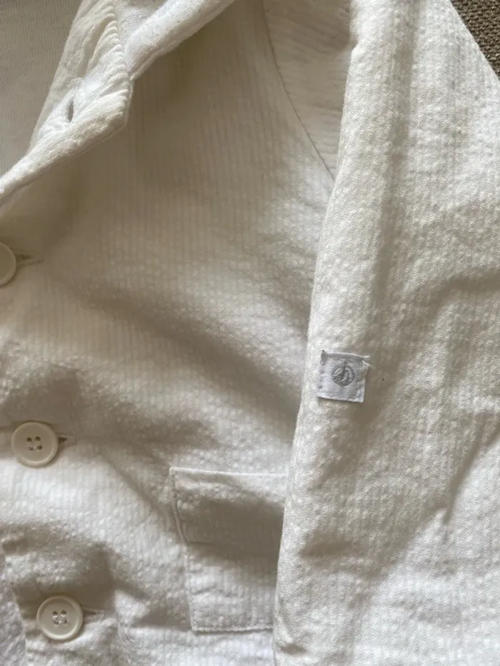 Manteau matelassé 6 mois petit bateau neuf - photo numéro 2